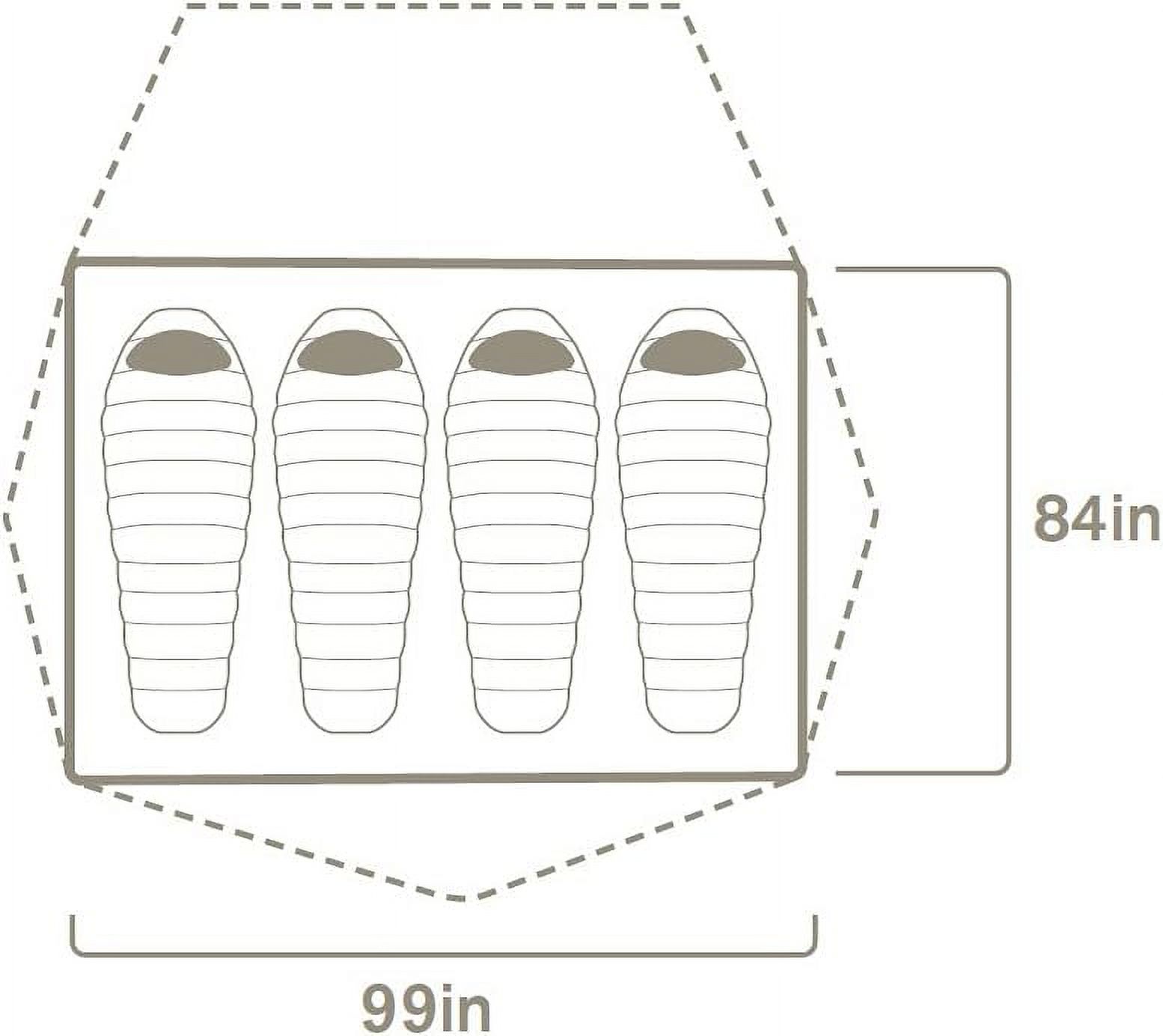 Daybreak 2/3 / 4/6 Person Protective Tent Footprint For Outdoor Camping