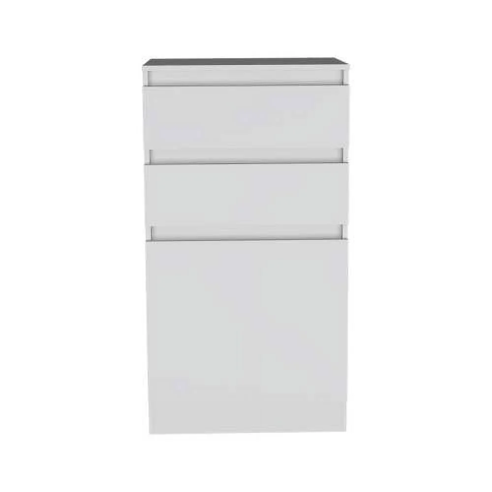 Celestial Dresser, Jewelry Box, Mirror, Two Drawers, Single Door Cabinet