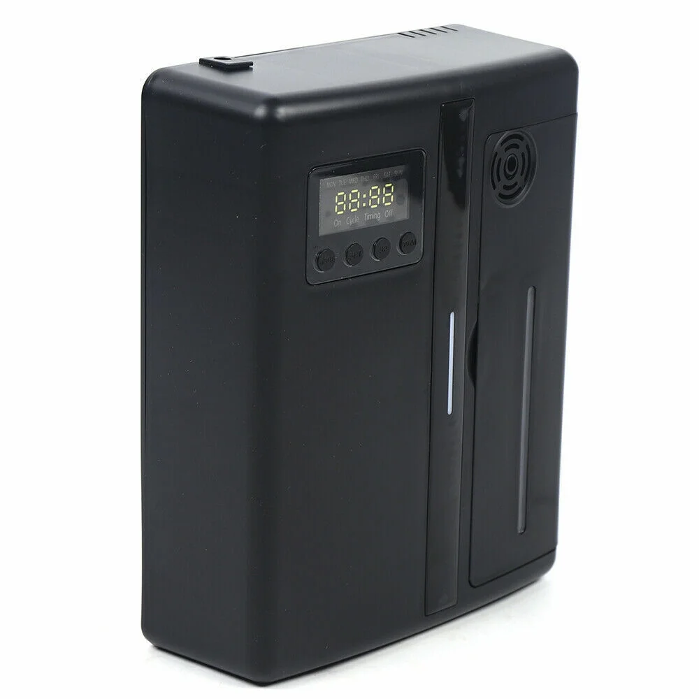 Fichiouy 12V Fragrance Machine Essential Oil Fragrance Machine Diffuser Humidifier Black 8W