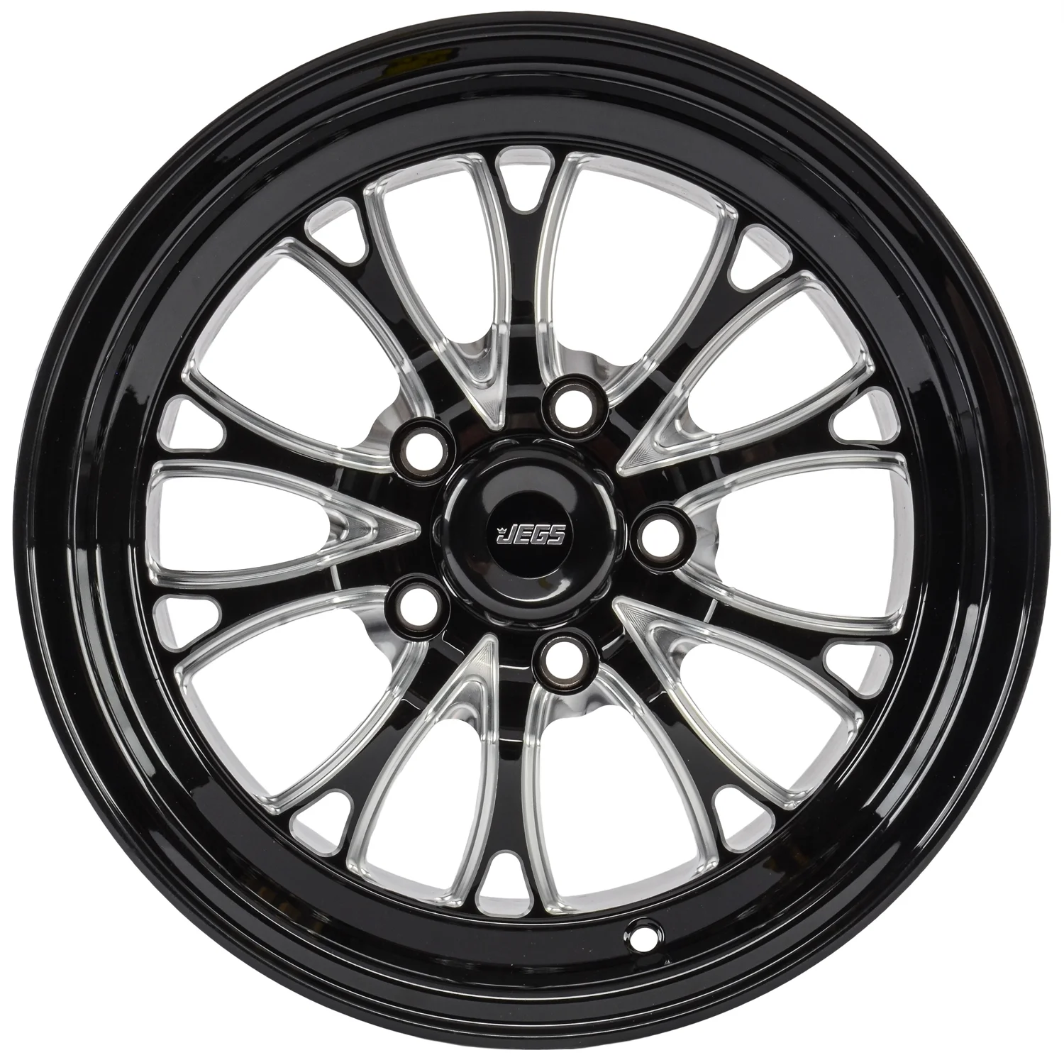 JEGS 681435 SSR Spike Wheel Size: 15 x 10 Bolt Pattern: 5 x 4.50 Back Spacing: 7