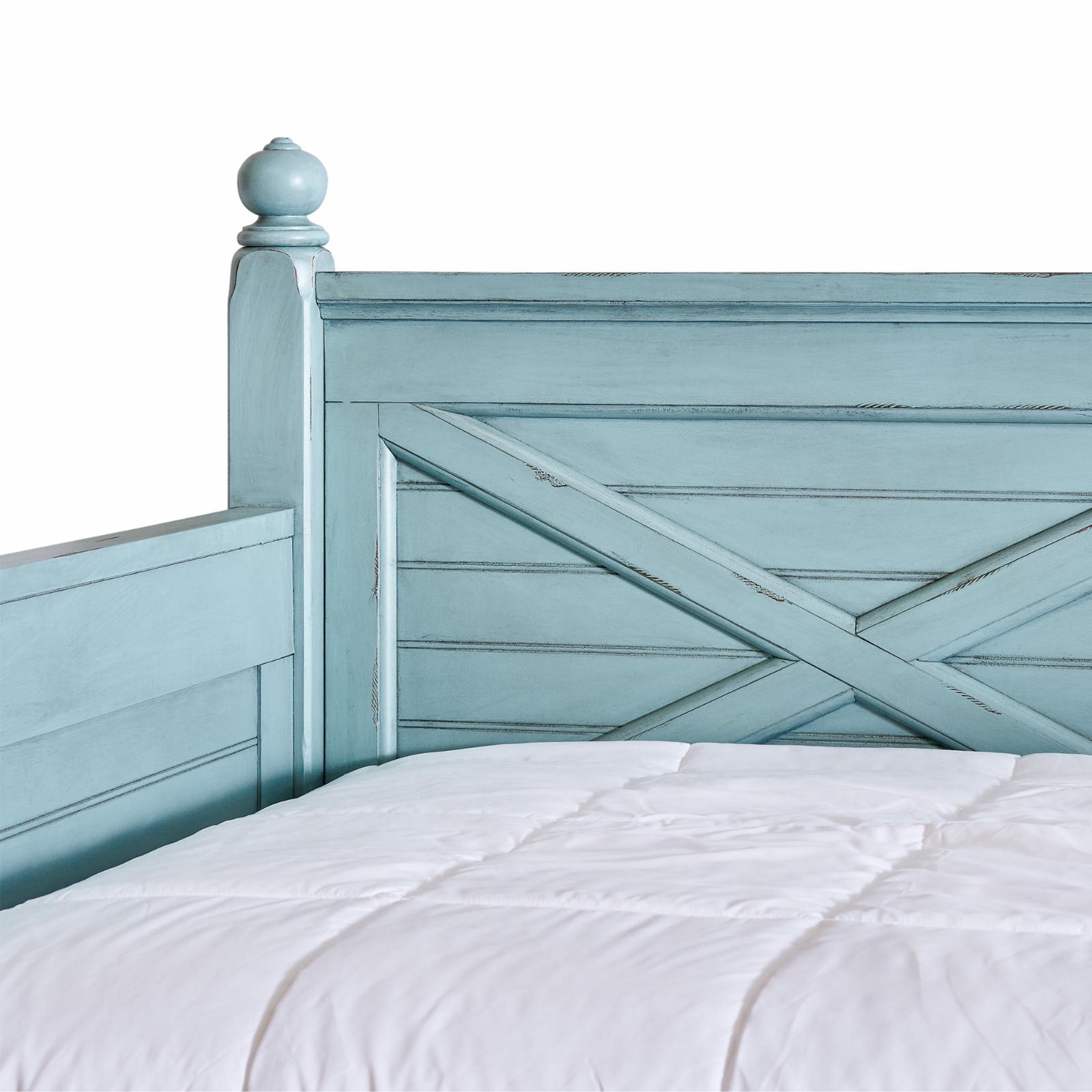 Picket House Furnishings Skylar Twin Daybed in Distressed Blue