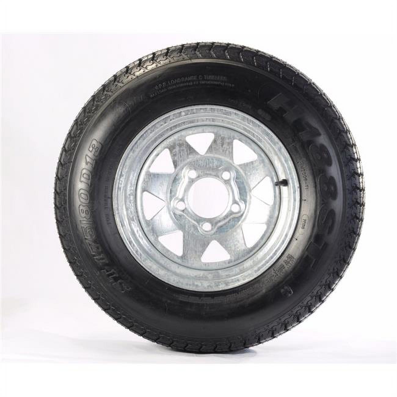 13 in. ST175-80 D13 Load C 5 Lug Spoke Tire Rim Spoke, Galvanized