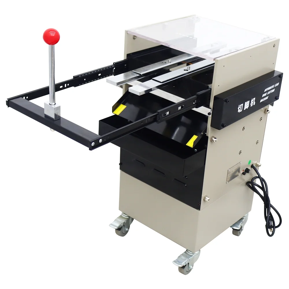 Techtongda 250E Semi-Automatic PCB Foot Cutting Machine Lead Wire Cutter with 8