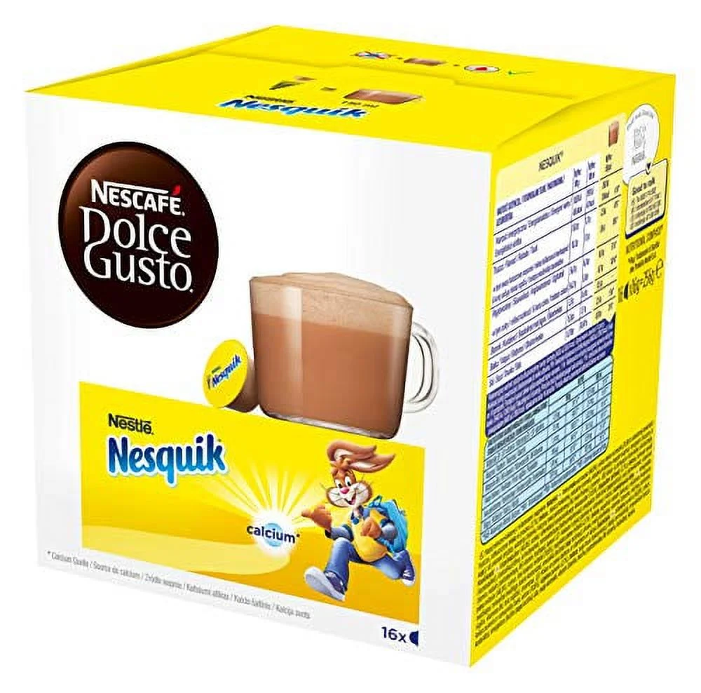 Nescafé Dolce Gusto Nesquik, 16 Capsules, 3 Pack