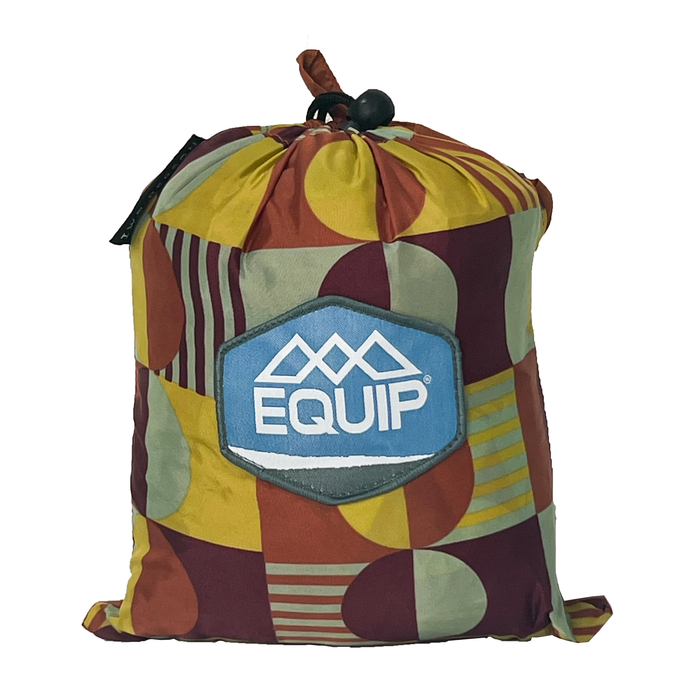 Equip Nylon Camping Travel Hammock, 2 Person Groovy Moons