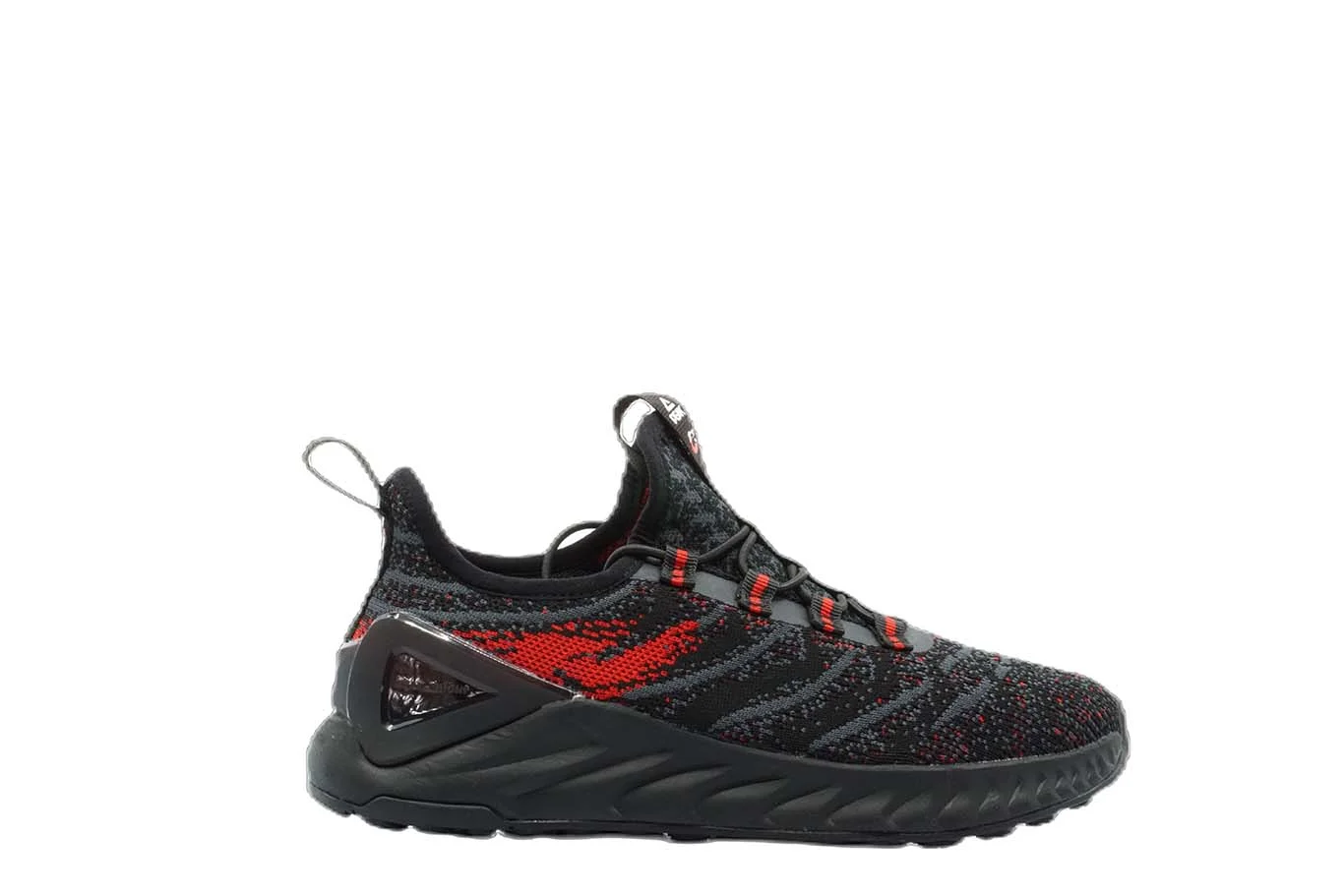 [EK9450] Kids Youth Peak Taichi 1.0 Plus Black Melange Running Shoes - 5.5 - (Youth)