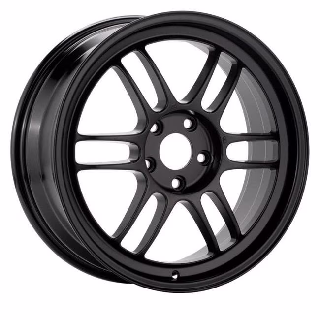 Enkei  11.64 lbs RPF1 15 x 8 in. 4 x 100 Bolt Pattern 28 mm Offset 5 Hub Bore Black Wheel