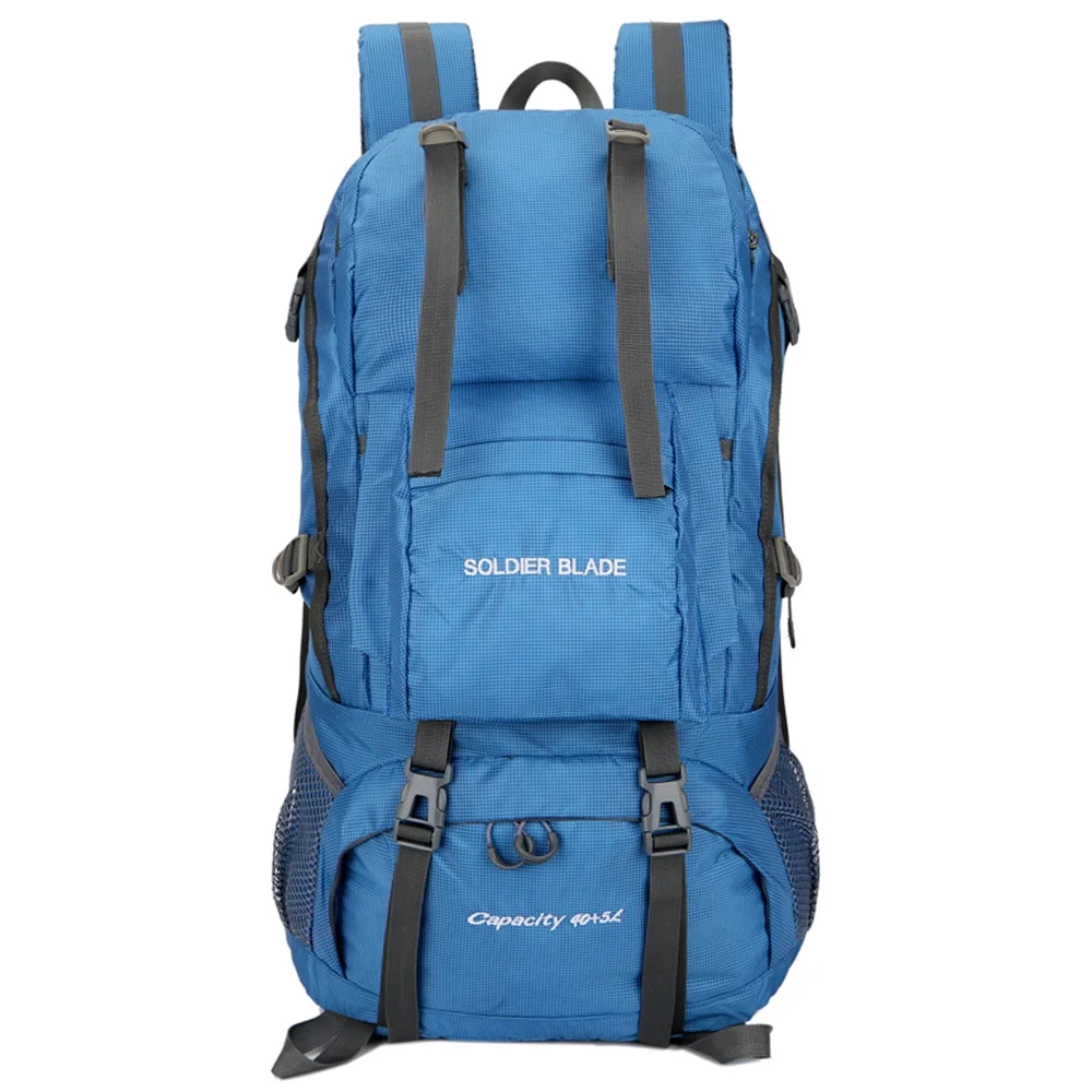 SOLDIER BLADE 45L Camping Hiking Backpack - Durable and Waterproof Travel Backpack for Outdoor Adventures