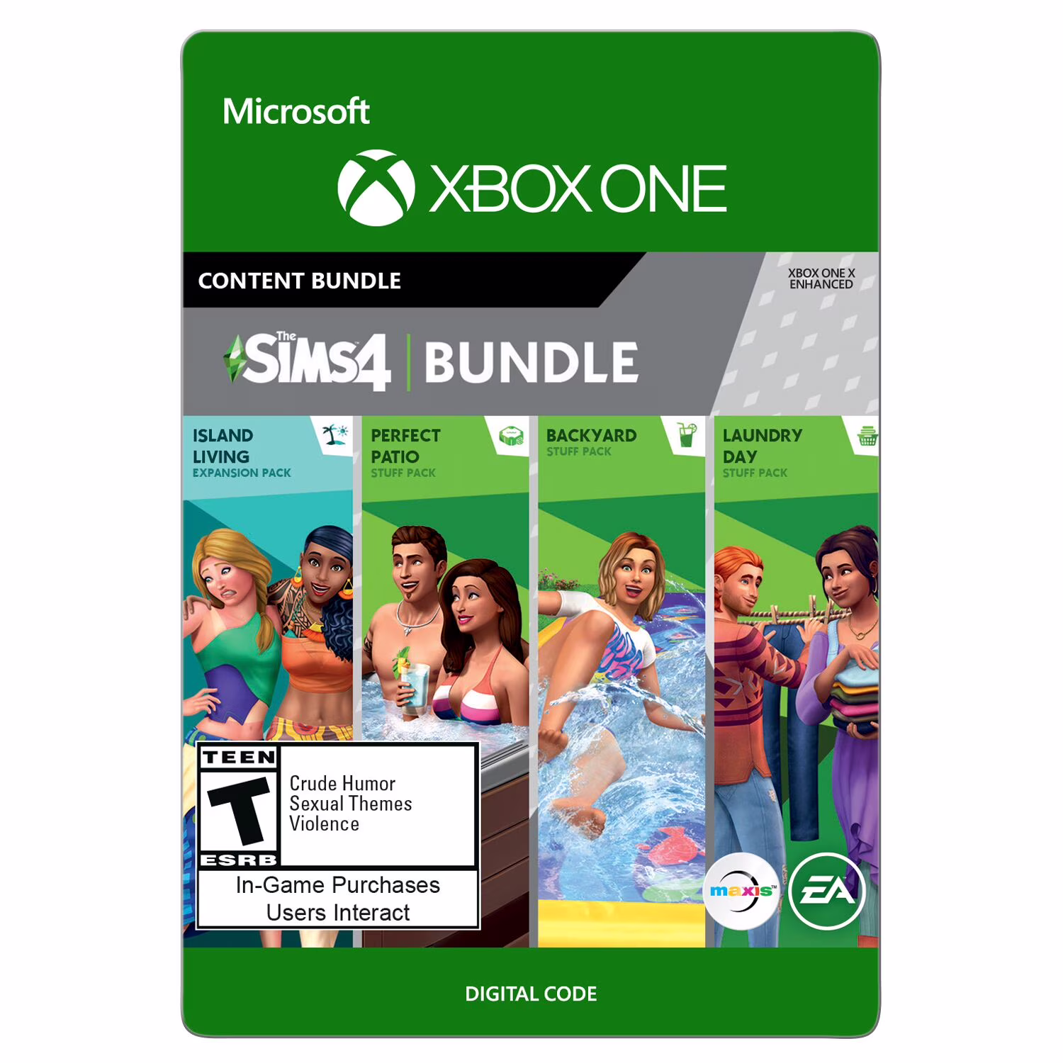 The Sims 4 Fun Outside Bundle - Xbox One [Digital]