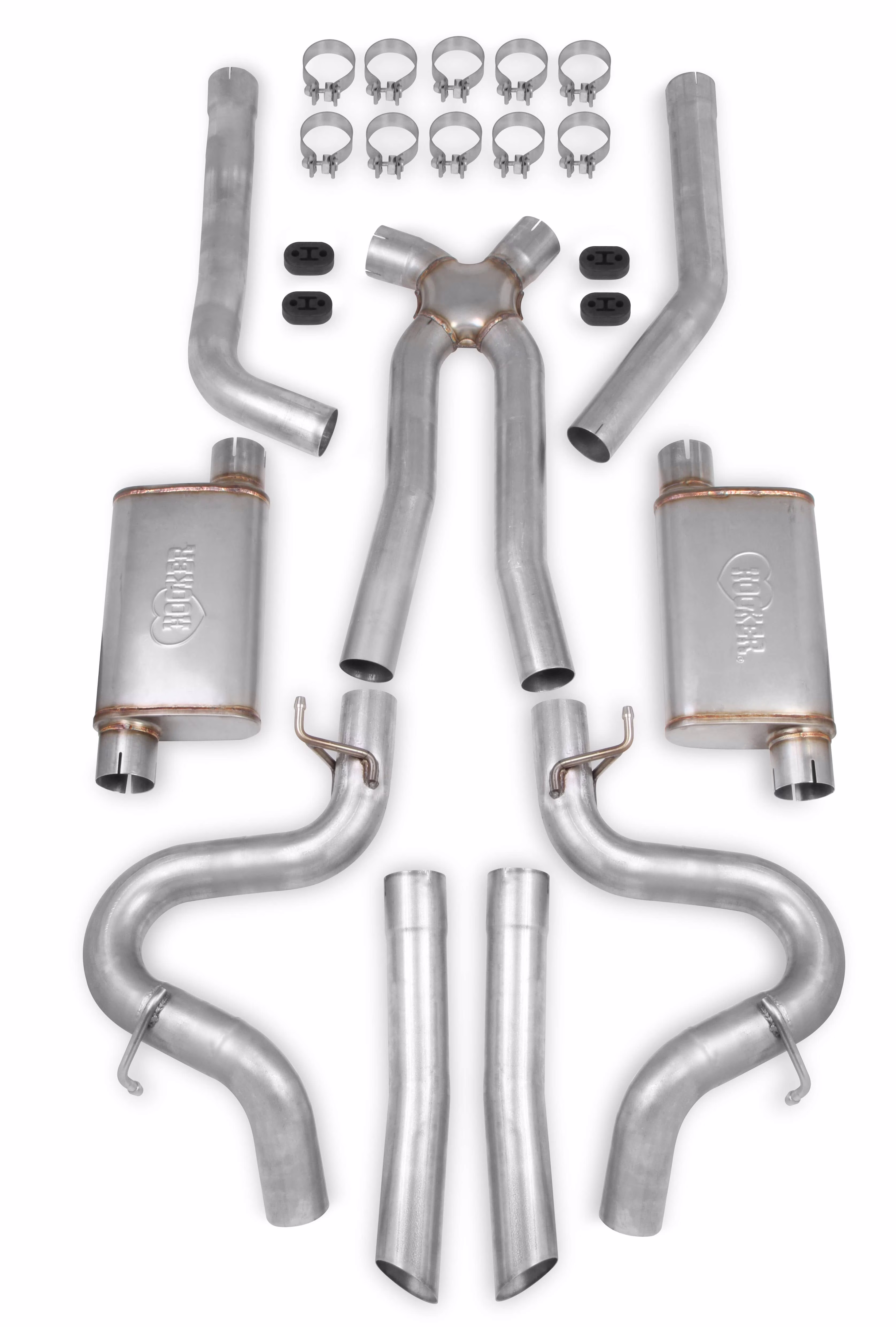 Hooker 70501364-RHKR Exhaust System Kit Fits select: 1983-1988 BUICK REGAL, 1978-1988 CHEVROLET MONTE CARLO