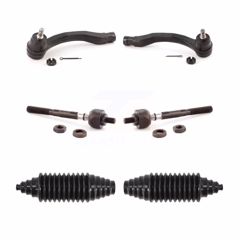 Transit Auto - Front Steering Tie Rod End & Boot Kit For Honda Civic Acura Integra del Sol KTB-100759