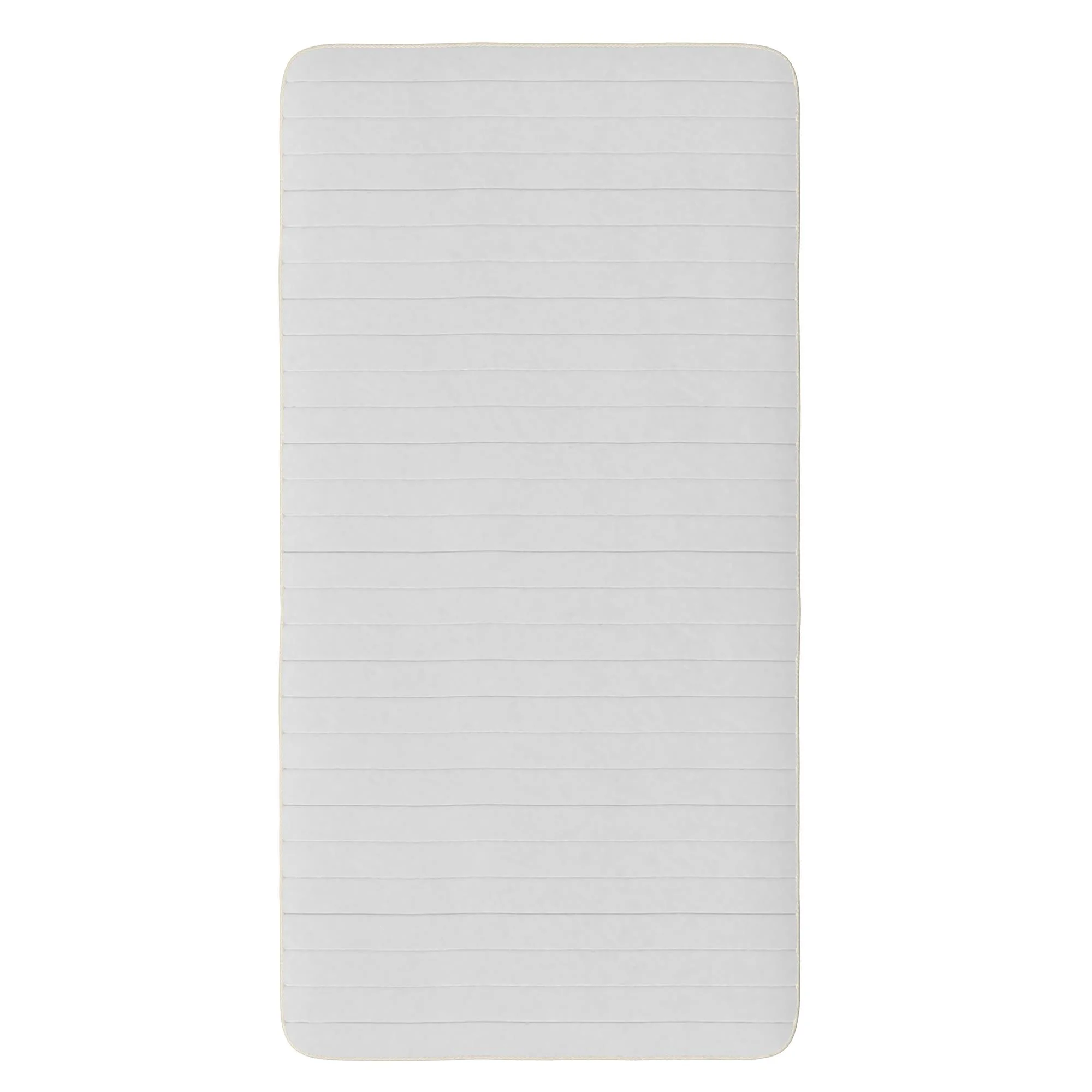 DHP Dakota Upholstered Bed with Signature Sleep Tranquil 8-Inch Pocket Spring Mattress, Twin, White