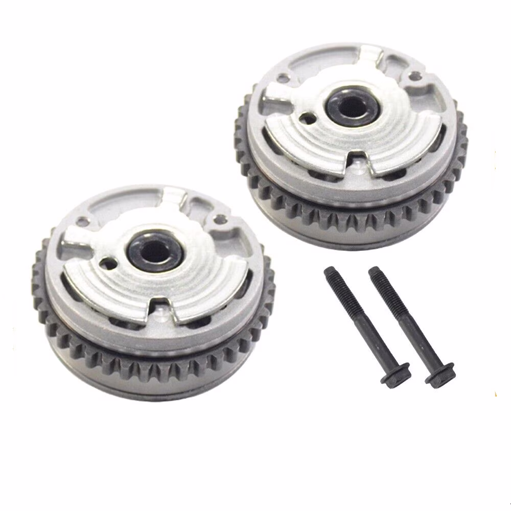 REVO Pair Exhaust Camshaft Adjuster VVT Gears 12665857 for 07-21 Cadillac Buick Chevy GMC 3.6L
