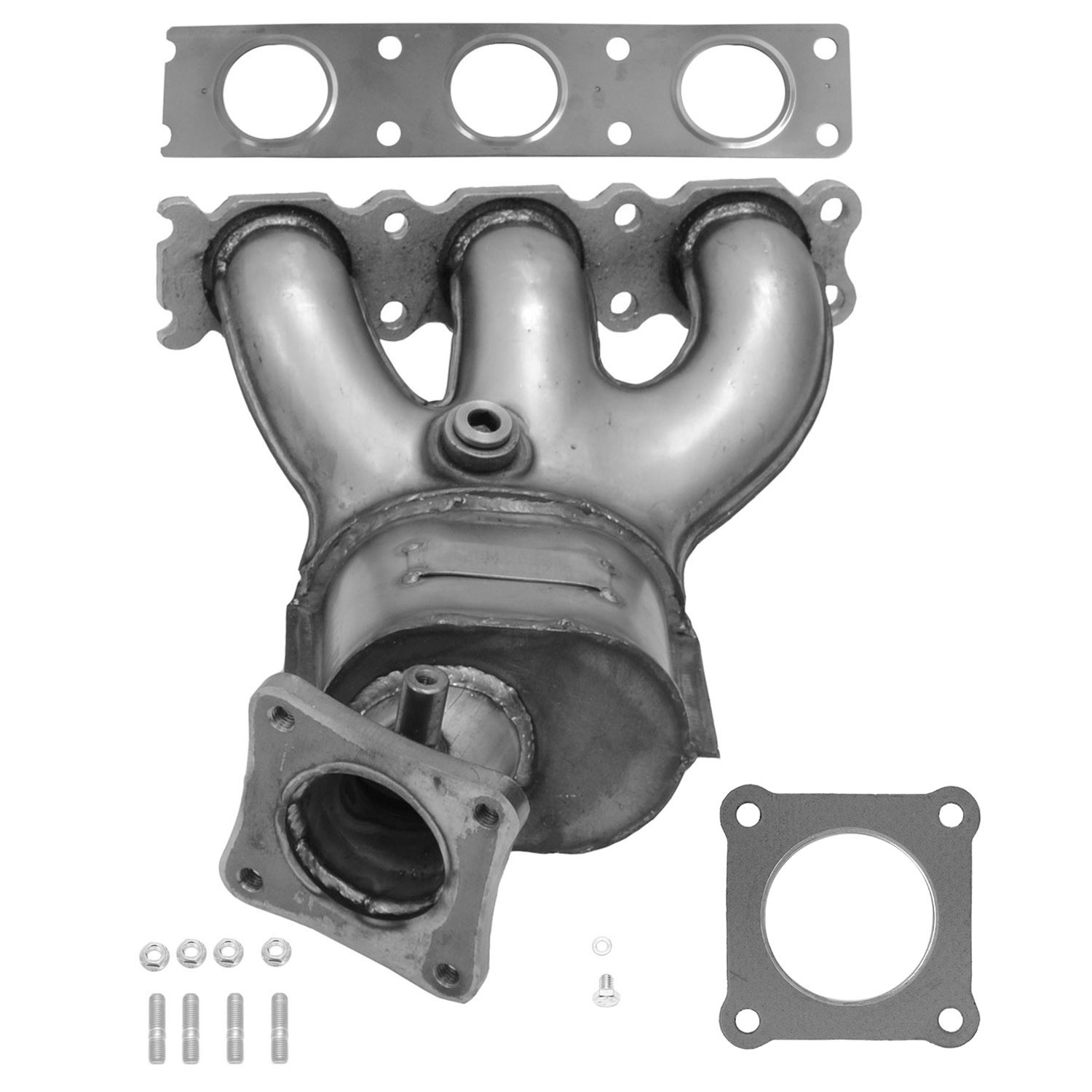 Fits/For Eastern Catalytic Exhaust Manifold With Integrated Catalytic Converter Fits select: 2011-2015 VOLVO XC60, 2011-2015 VOLVO XC70