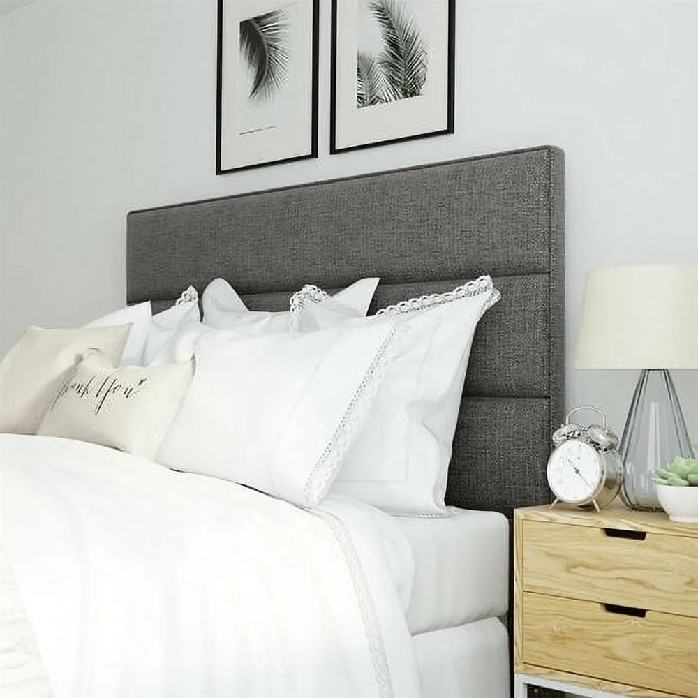 Serta Palisades Queen Upholstered Headboard in Soft Beige