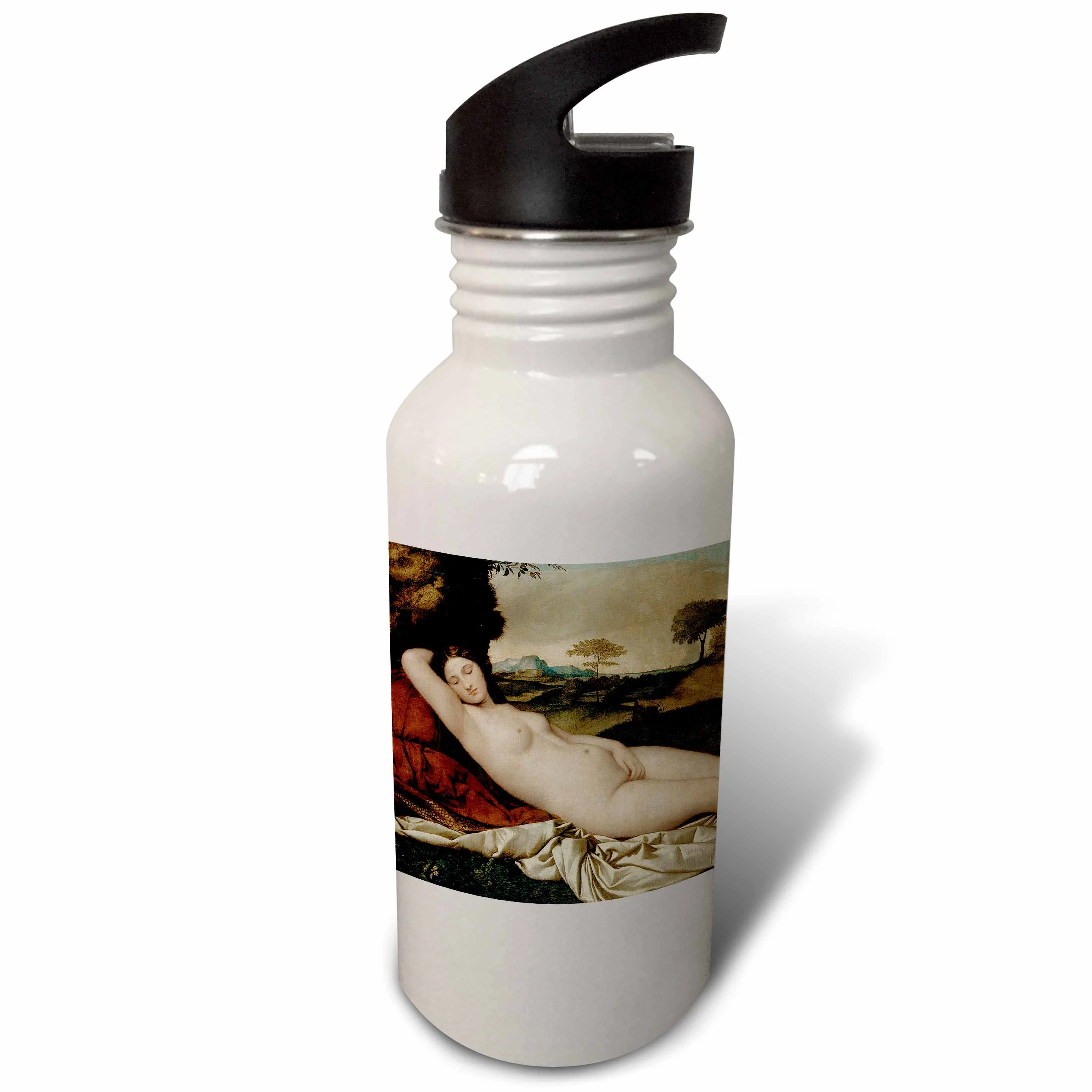 Sleeping Venus by Giorgione 21 oz Sports Water Bottle wb-127987-1