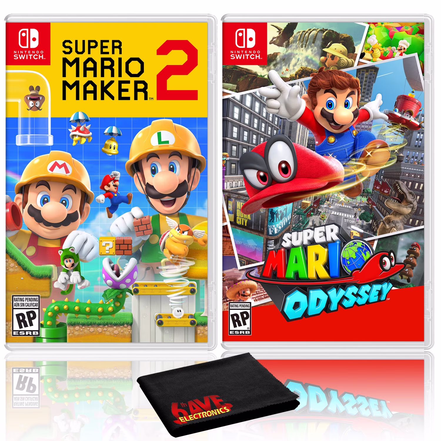 Super Mario Maker 2 + Super Mario Odyssey - Two, Nintendo Switch, HACPBAAQA-12
