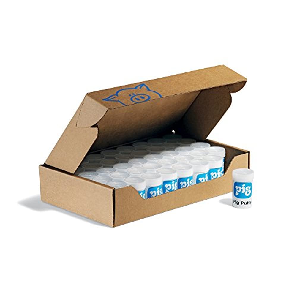 New Pig Epoxy Putty, 40 Tubes (.85-Ounce Each) Multi-Purpose Repair Putty, Off White, PTY230