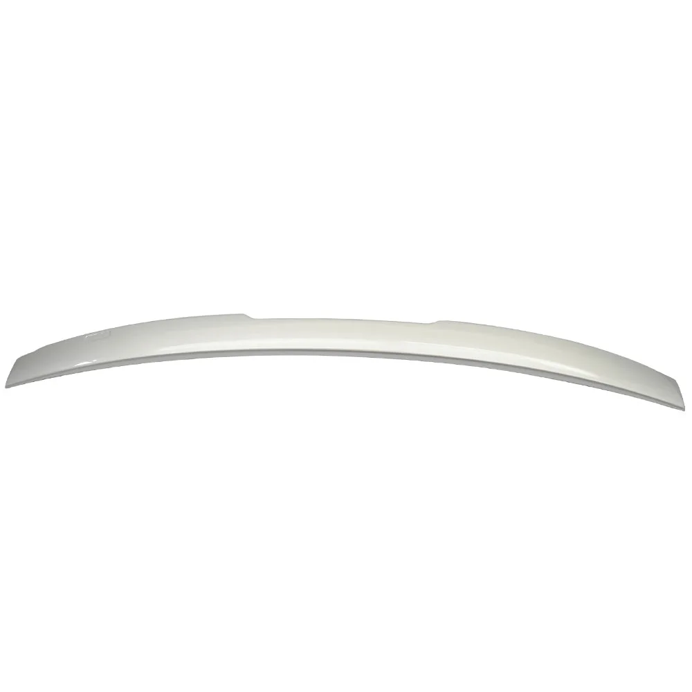 Ikon Motorsports Compatible with 04-10 BMW E60 5-Series AC Roof Spoiler Painted#354 Titanium Silver Metallic