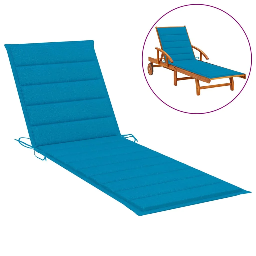 Suzicca Sun Lounger Cushion Blue 78.7