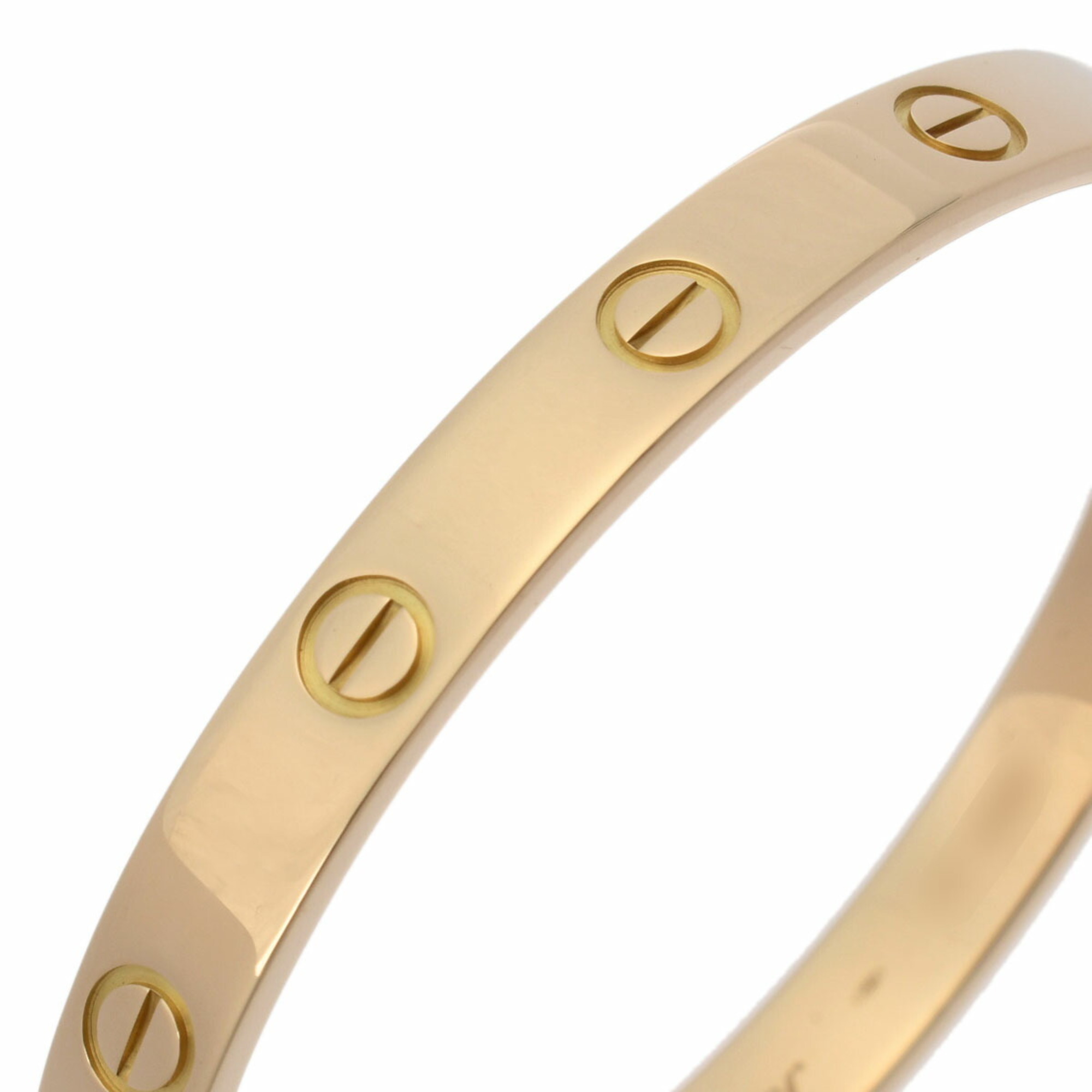 Pre-Owned CARTIER Love Bracelet Women's K18 Yellow Gold (Good)