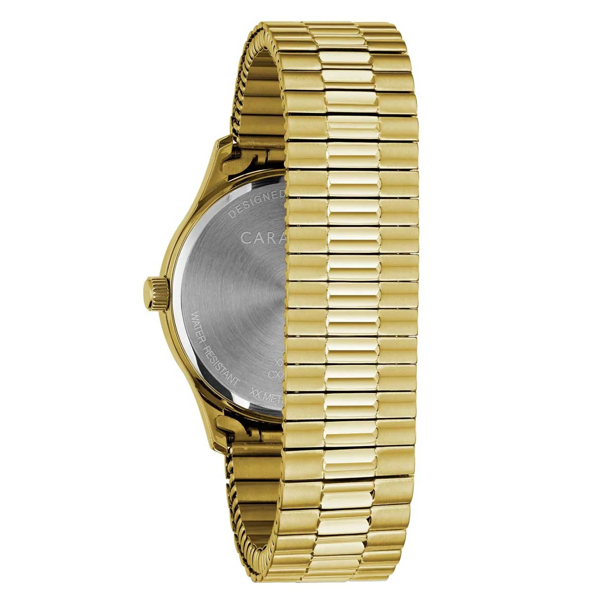 Caravelle Designed By Bulova Men's Stainless Steel Expansion Bracelet Easy Reader Watch 40mm 44B117