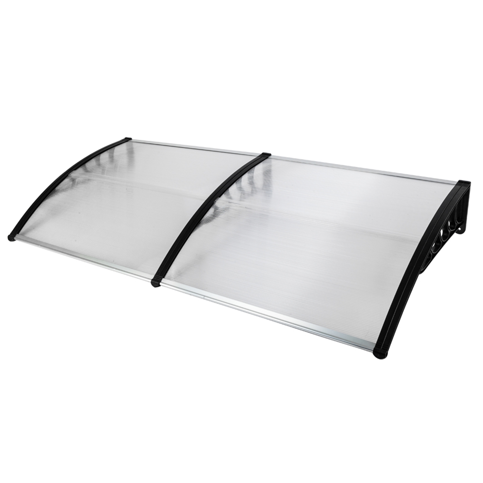 Household Eaves Canopy Application Door & Window Rain Cover Eaves Black Holder HT-200 x 100