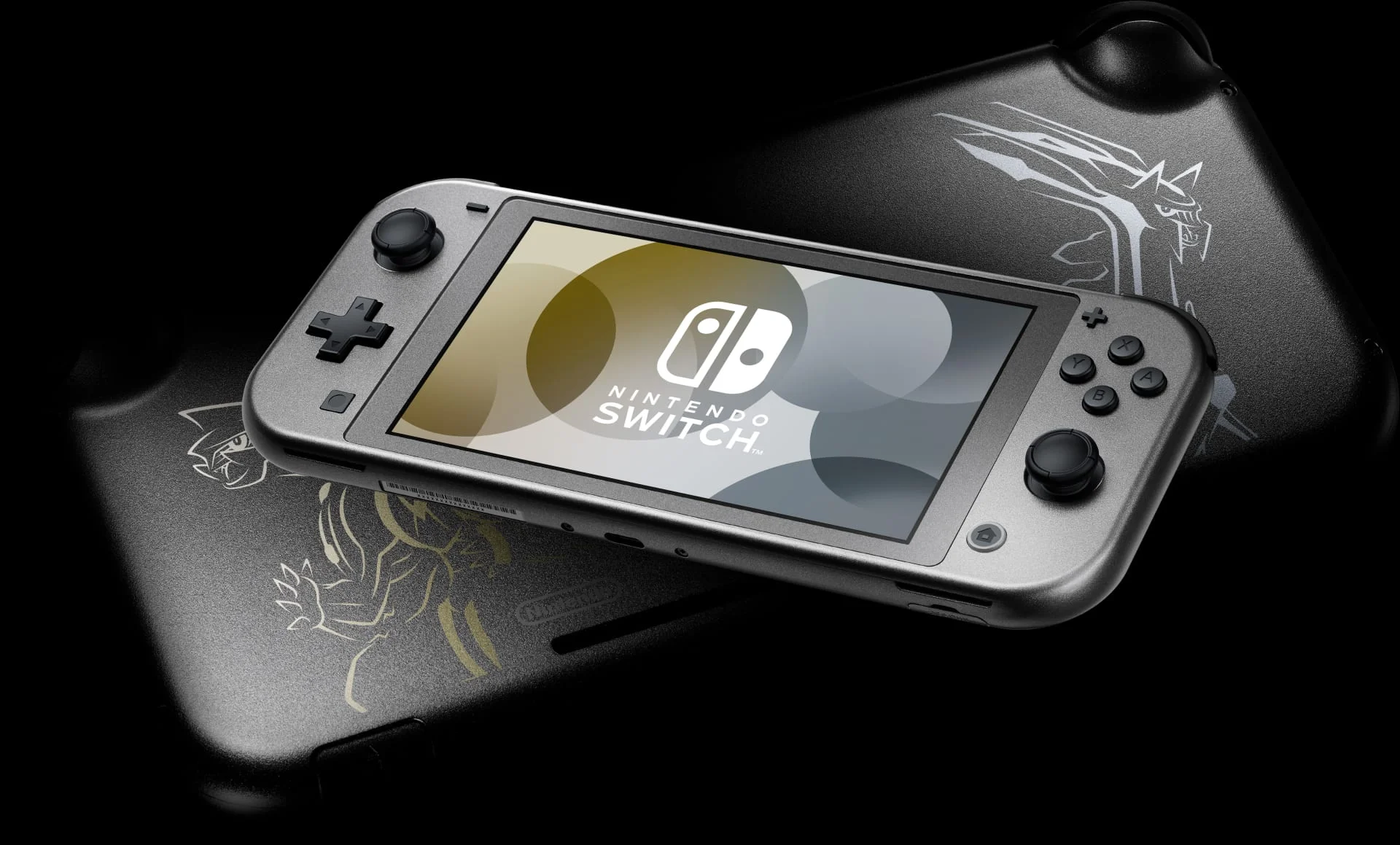 Nintendo Switch Lite Console, Metallic Gray,5.5” LCD Touch 1280x720 Screen, 32GB Internal Storage and 64GB External Storage 12-in-1 Carrying_Case (Game Console)