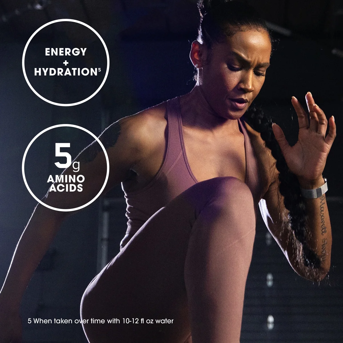 Optimum Nutrition Amino Energy Plus Electrolytes Energy Drink Powder, Strawberry Burst, 30 Servings