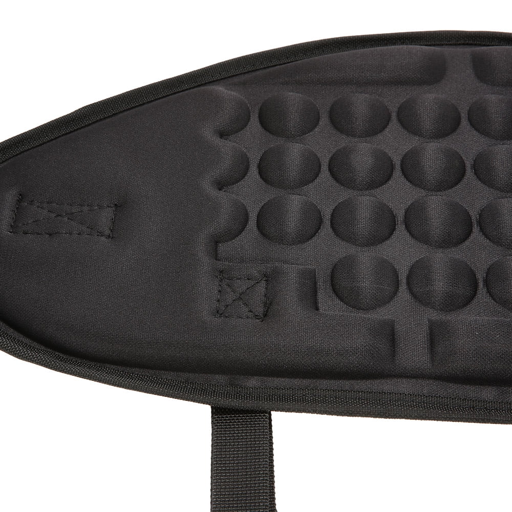 ​1pc Adjustable Kayaking Canoeing Sit On Top Kayak Seat Back Rest Seat Backrest Support Back Pad Band Antiskid Cushiony Black