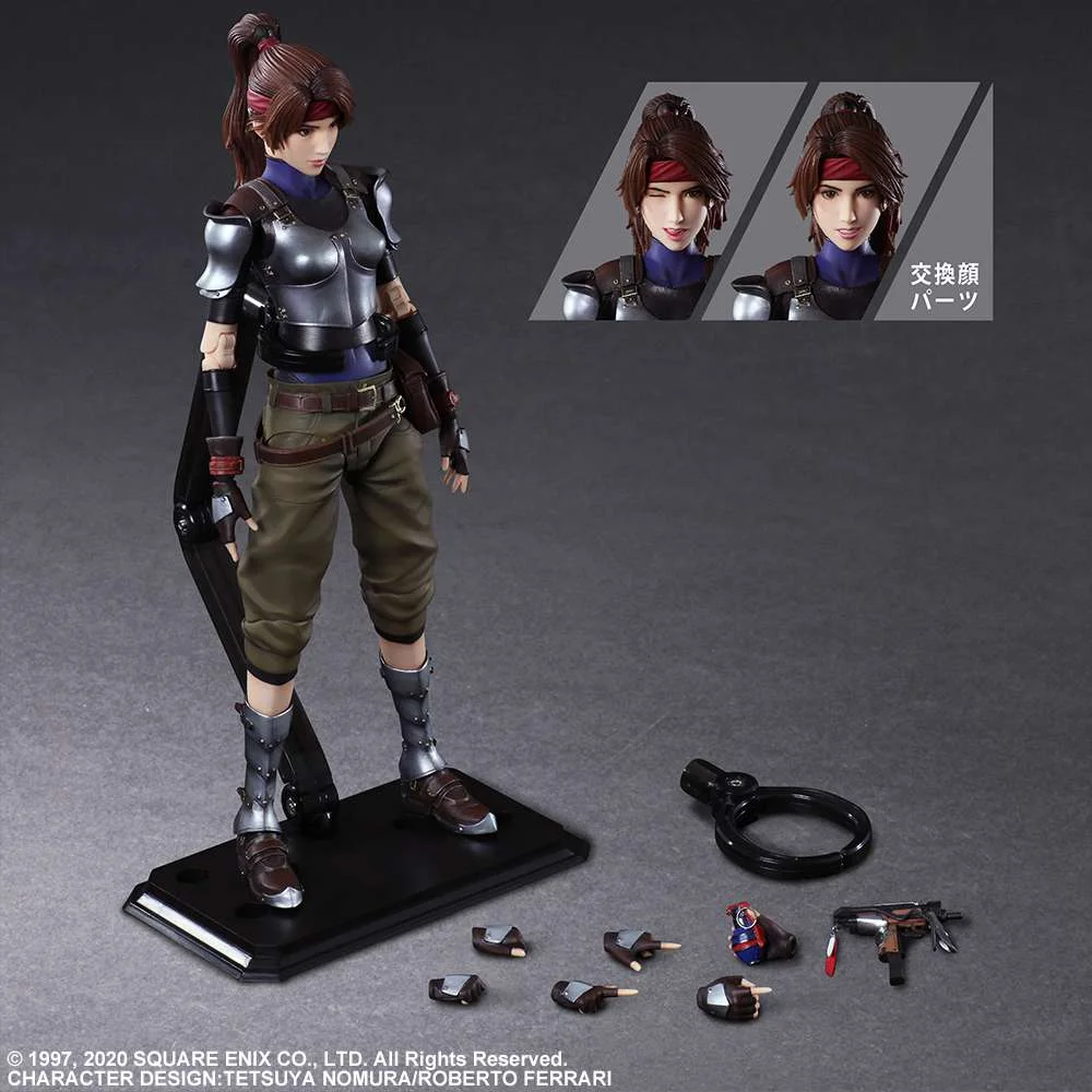 Play Arts Kai Final Fantasy VII Remake Jessie Action Figure