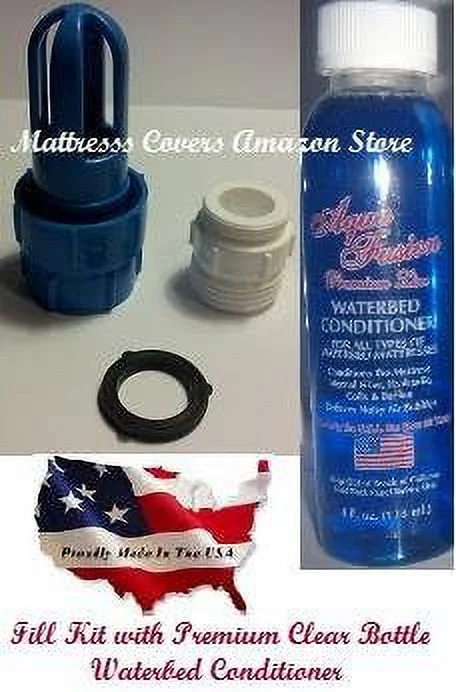 Super Single Flow Waterbed Mattress With Fill Kit And Conditioner