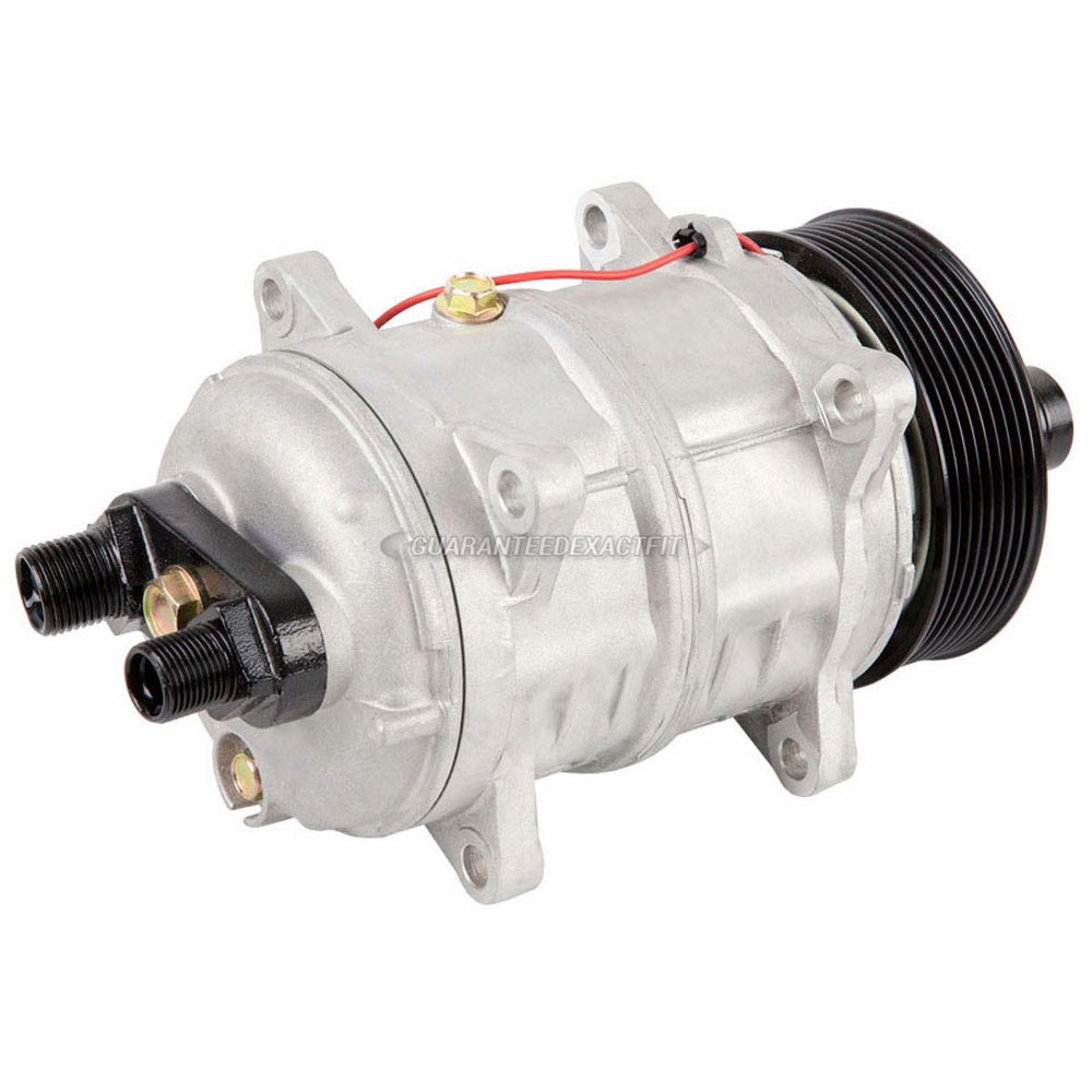 AC Compressor & 123mm 8-Groove A/C Clutch Replaces TM-16 HD 488-46122 12v - Buyautoparts