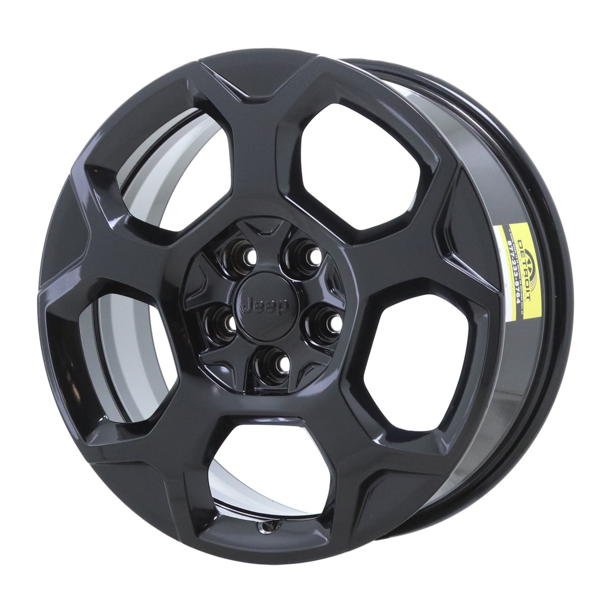 JEEP COMPASS 2022 - 2024 GLOSS BLACK Factory OEM Wheel Rim (Not Replicas)