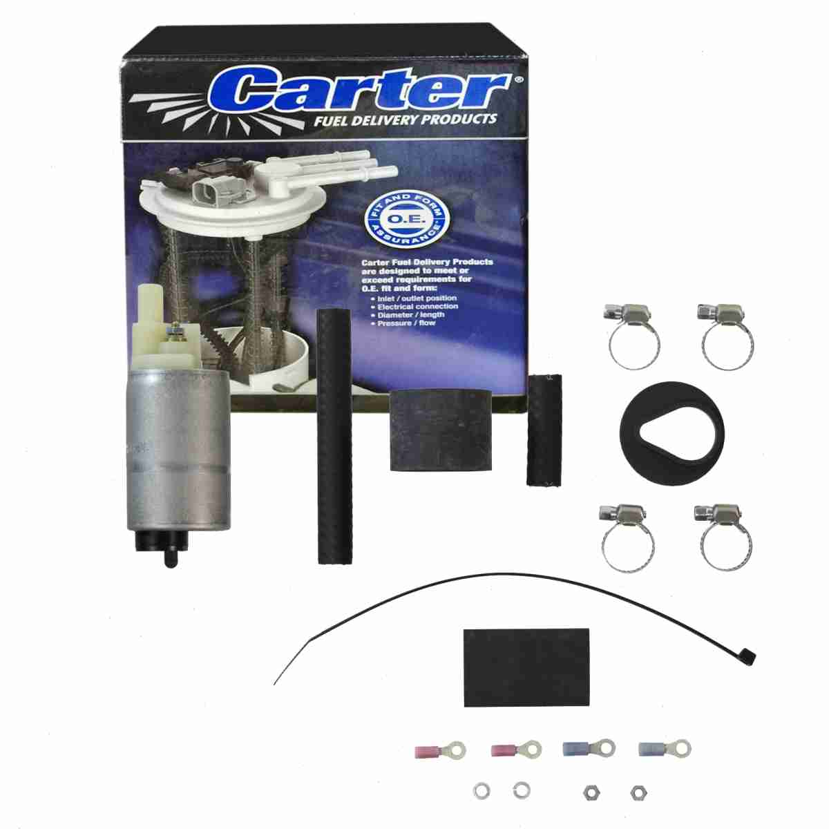 Carter In-Tank Electric Fuel Pump compatible with BMW 318i 1.8L L4 1984-1991