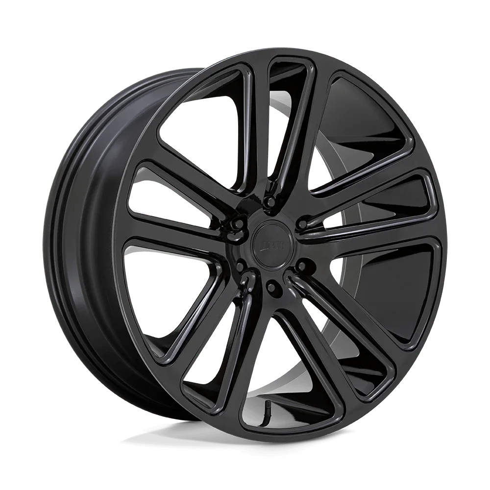 Dub S256 Flex 22X9.5 5X139.7 25Et 78.1Cb Gloss Black Wheel
