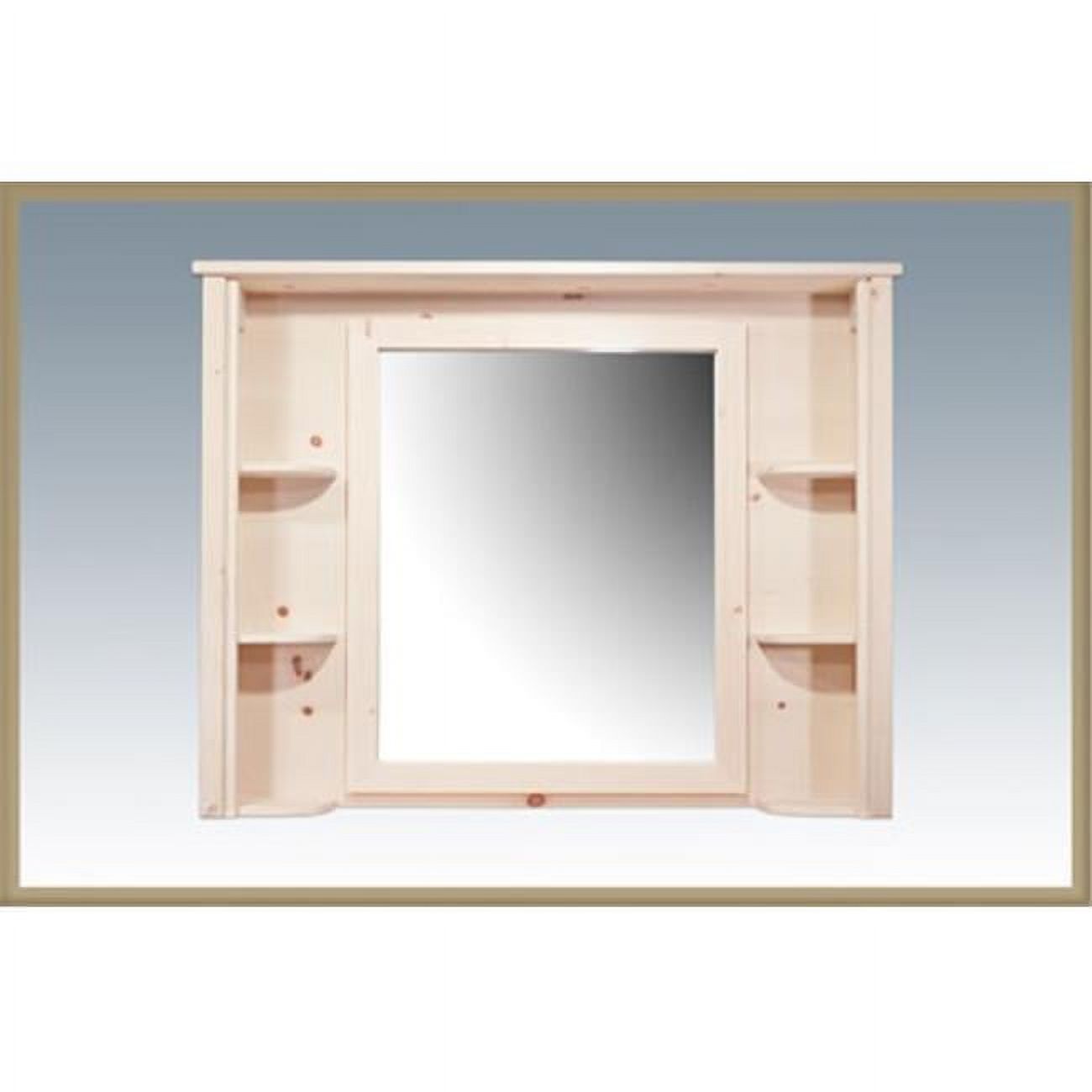 Homestead Collection Deluxe Dresser Mirror Ready To Finish