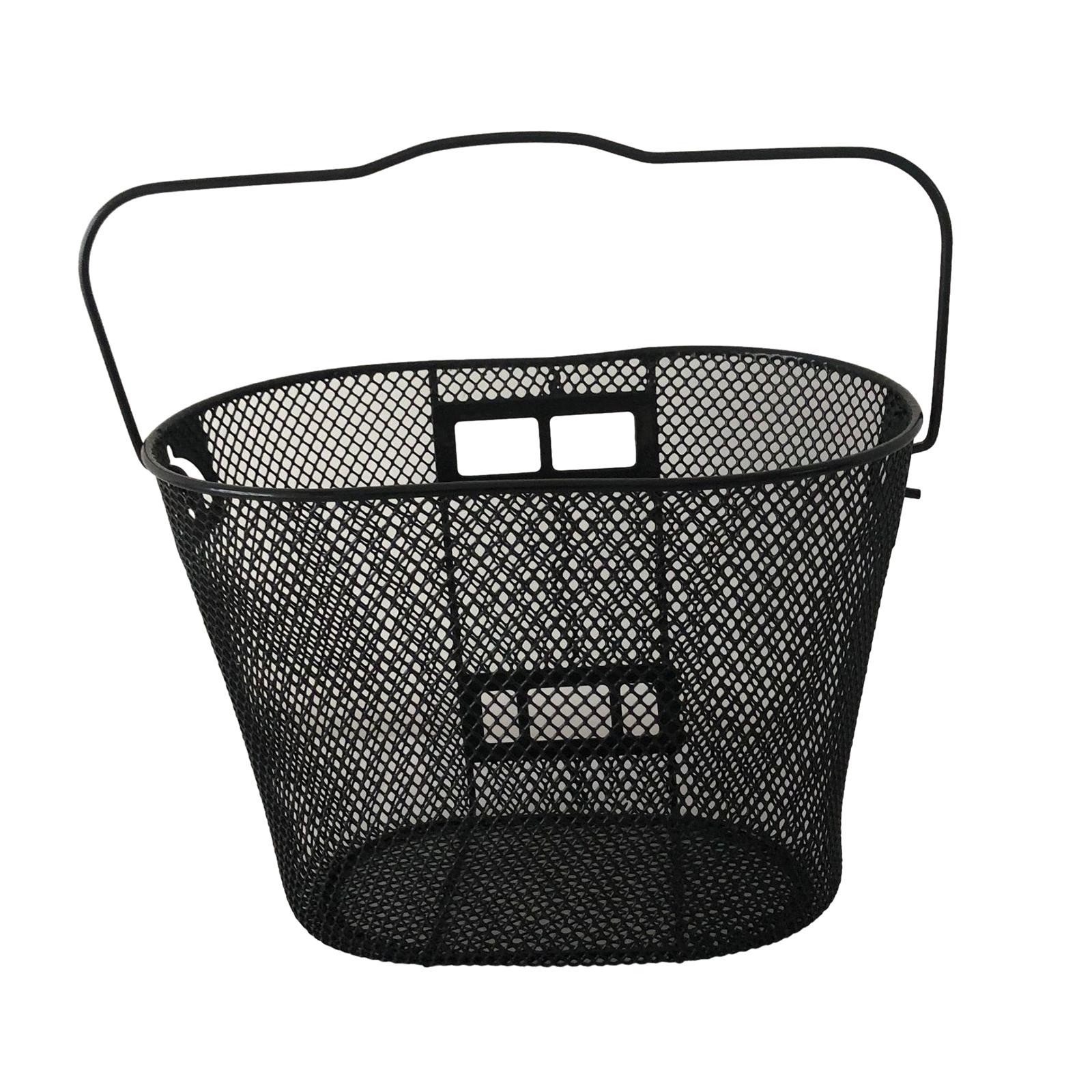 yotijar Front Bike Basket Bike Frame Basket Cargo Rack Basket Basket