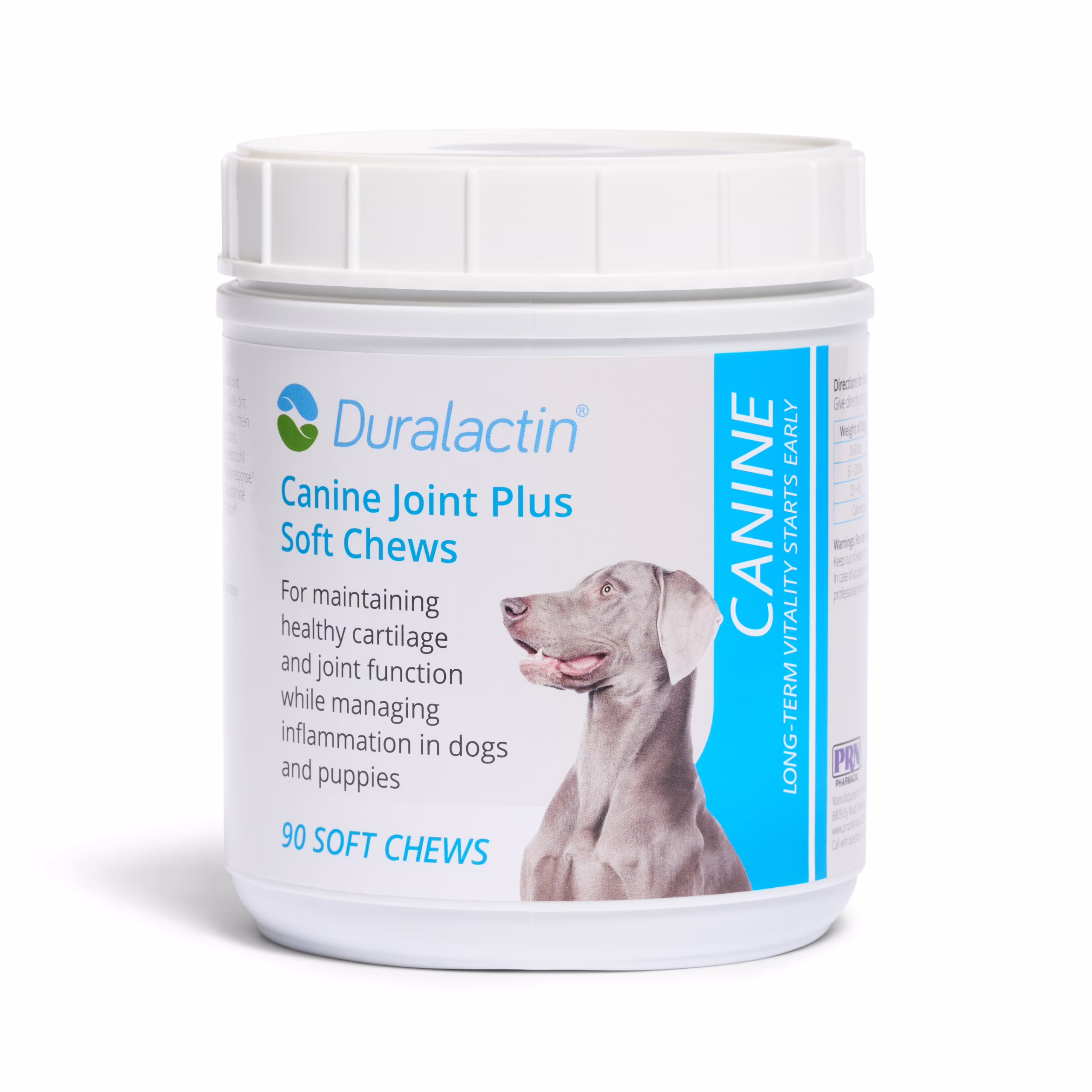 Duralactin Canine Joint Plus Soft Chews for Dogs, 90 ct
