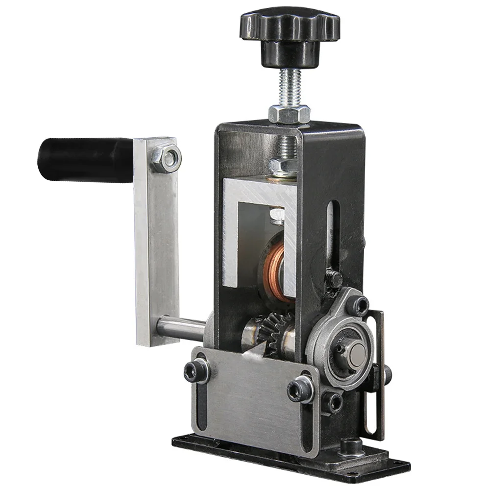 GoolRC Wire stripper,Hand Crank Support Portable Wire Iron Support Use With Manual Wire Tool 1-20mm Cable With Crank Support Use Frame Speed Steel Wire Iron Frame Iron Frame Speed Drill With Hand