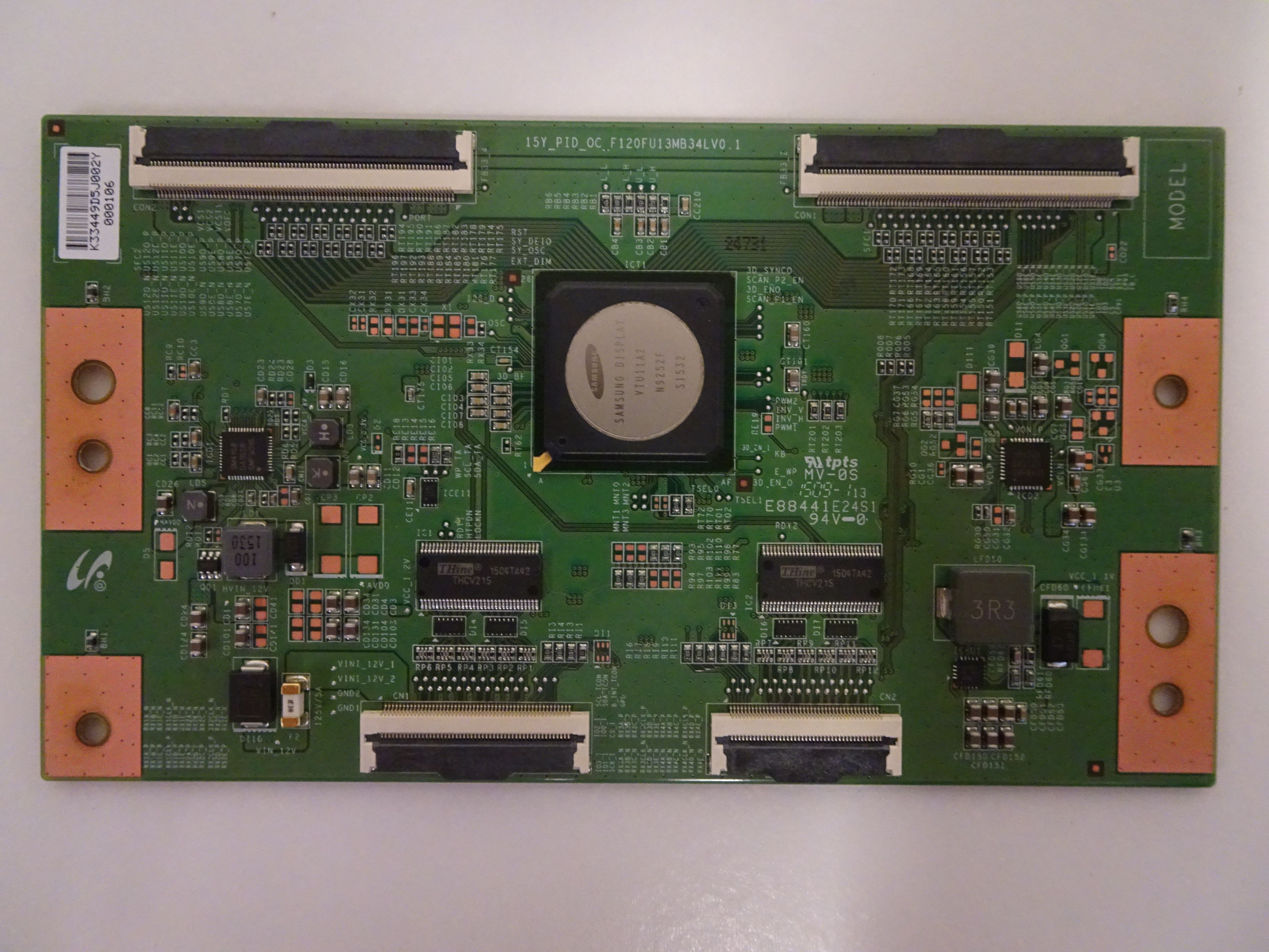 Samsung LH55OHDPKBC/GO T-Con Board (33449D) LJ94-33449D