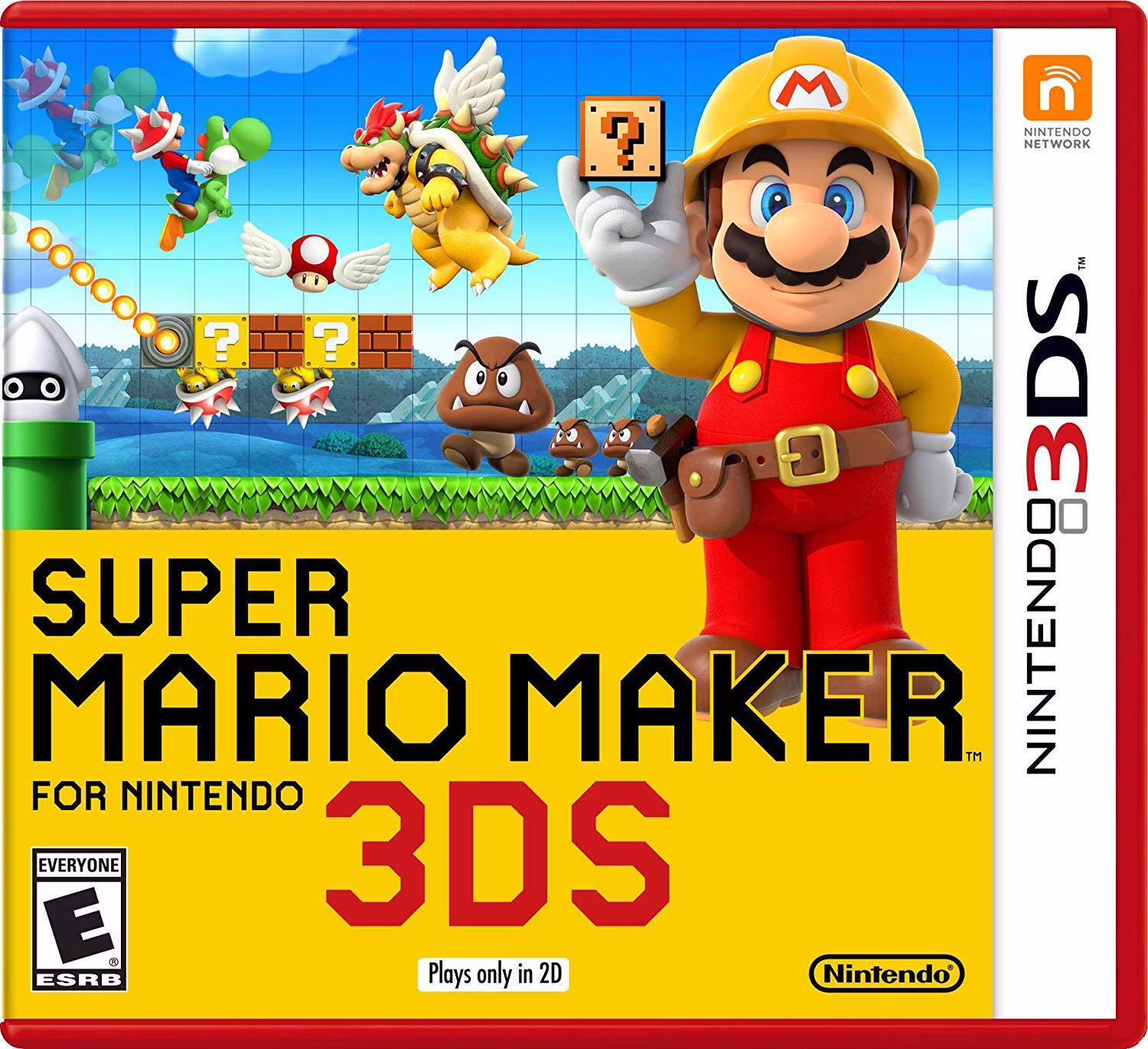 Super Mario Maker [Nintendo 3DS Sandbox Platformer Create Share New Levels] NEW