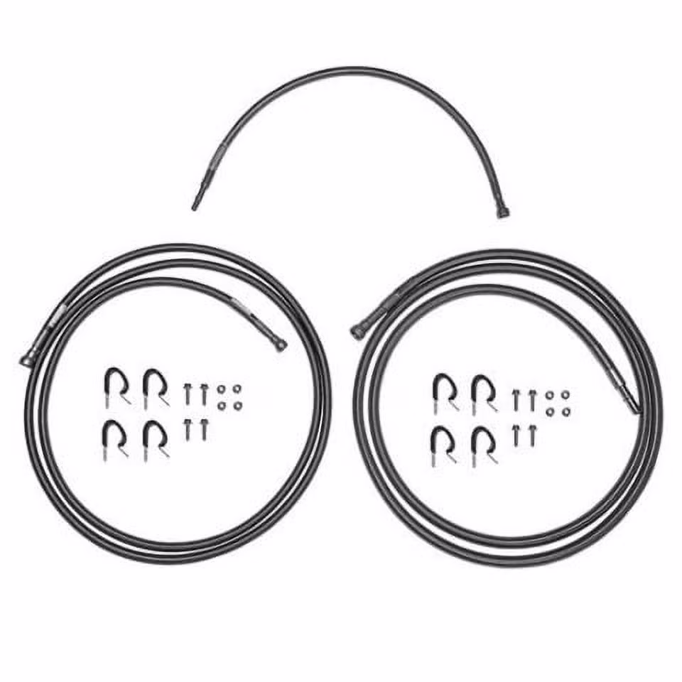 Fits 01-10 Chevy Silverado 2500HD Quick Fix Line Duramax Crew Cab Pickup Truck QFF0005SS-MDMB