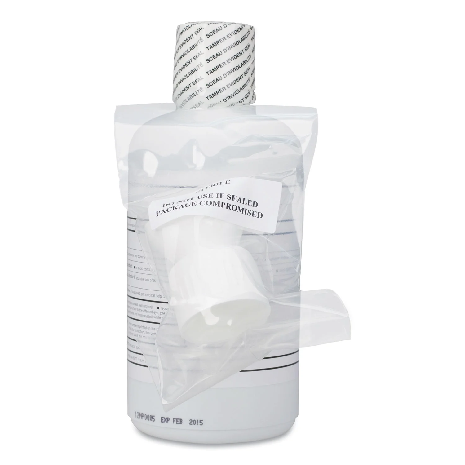Pac-Kit 579-24-201 Eye & Skin Flush Emergency Station-Replacement Twin Bottle