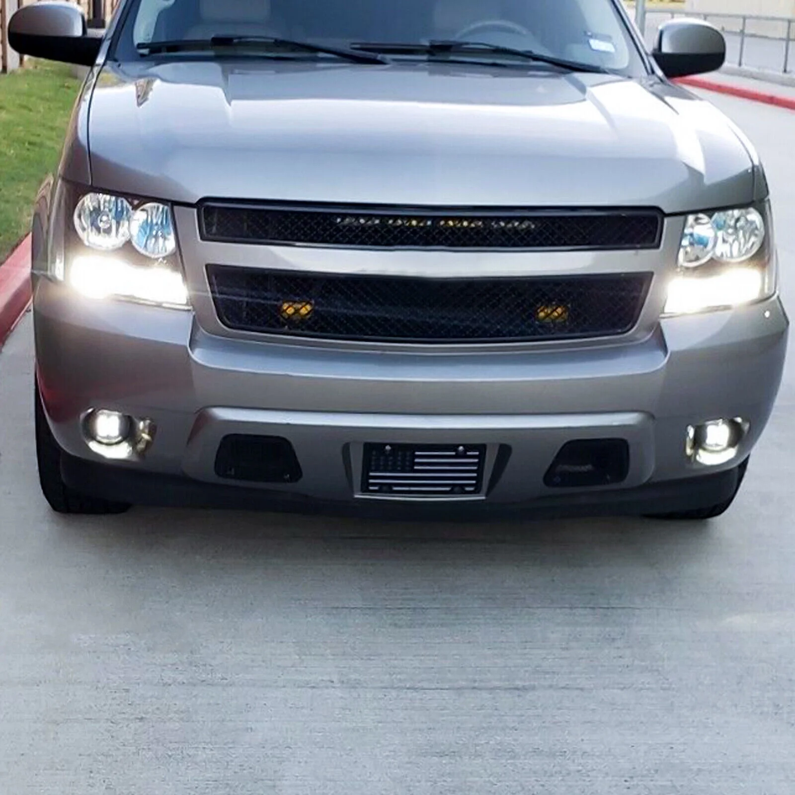 Kojem 2007-2019 Chevrolet Chevy Avalanche Suburban Tahoe GMC Yukon Acadia Canyon Pontiac G8 G6 Ford Mustang Explorer Escape Hybrid  LED Fog Lights Bumper Lamp