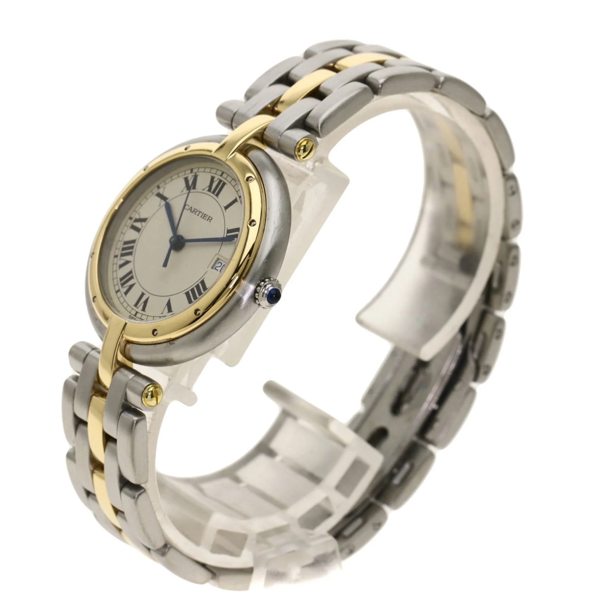 Pre-Owned Cartier Panthere MM Watch Stainless Steel / SSxK18YG Ladies CARTIER (Good)