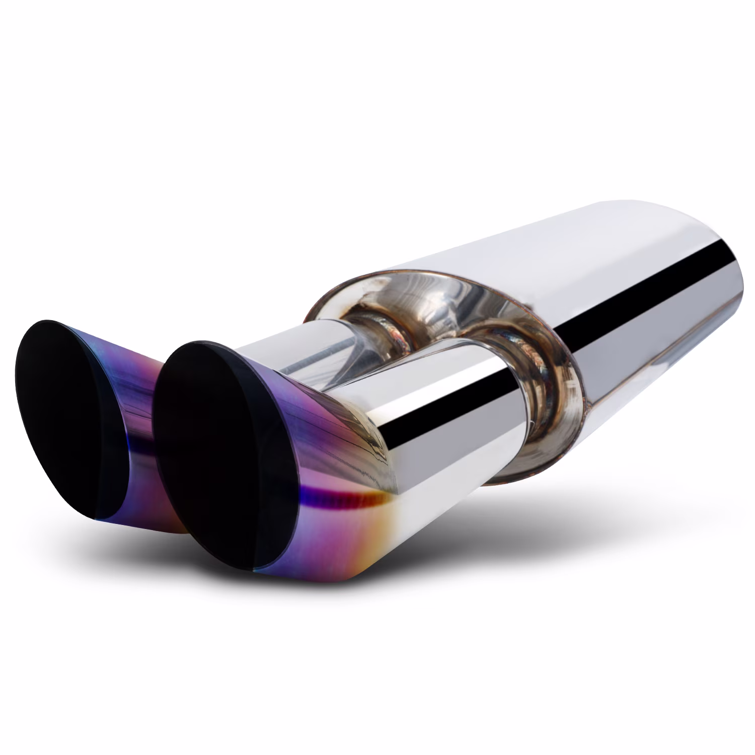 M-AUTO Stainless Steel [DUAL EXHAUST MUFFLER] 2.5