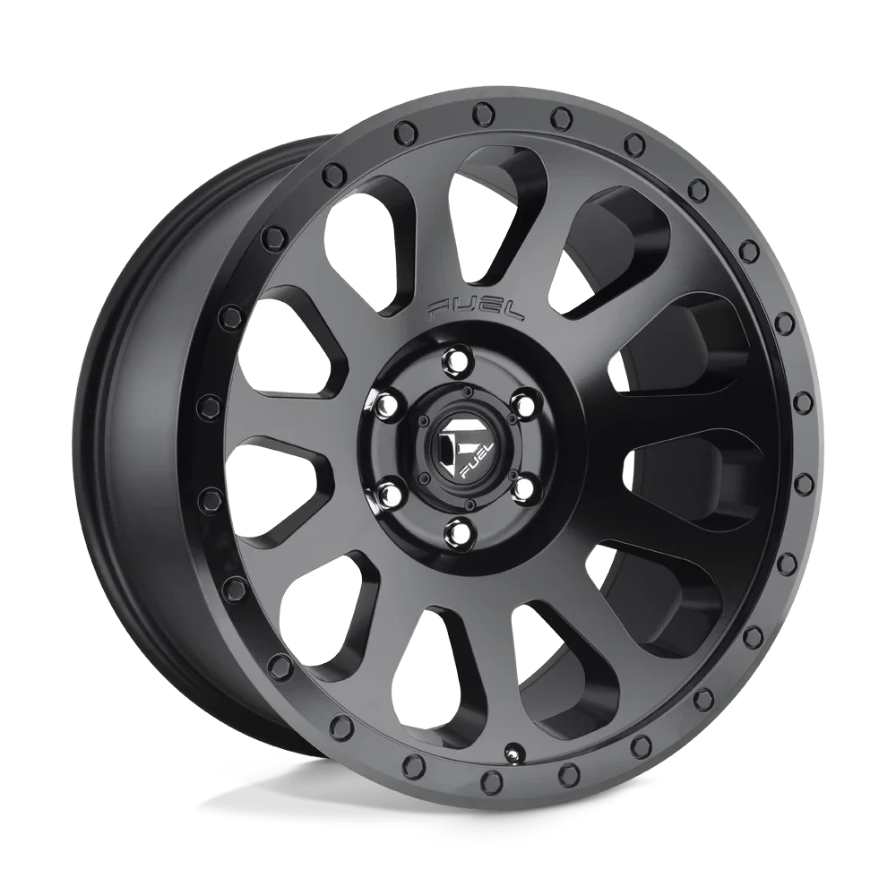 Fuel D579 Vector 20X10 5X127 -18Et 106.1Cb Matte Black Wheel