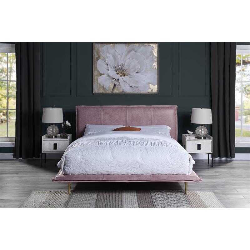ACME Metis Queen Bed in Pink