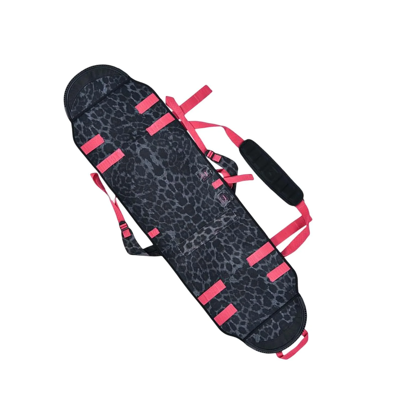 Ski Storage Bag Skiing Equipment Carry Snowboard Sleeve Cover Case for Traveling Red 145cm